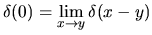 $\aligned
C(s)
&=\lim\limits_{x\to y}s\sum_n\bigl[f_n^+(y)\gamma_5(\makebox{$\...
...x{$\not\hskip-0.35em{D}\,$}^2+m^2)^{-s-1}\bigr]\delta(x-y)\Bigr\}.
\endaligned$