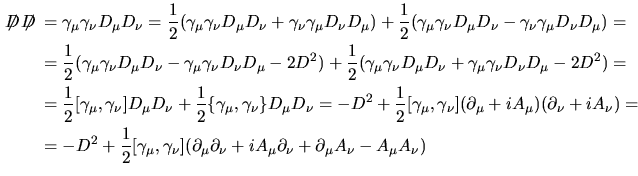 $\partial_\mu\partial_\nu$