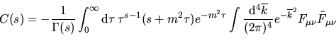 \begin{displaymath}
\displaystyle\int {\rm d}^4k\,e^{-k^2}=\bigl(\sqrt{\pi}\bigr)^4=\pi^2
\end{displaymath}