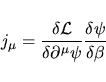 \begin{displaymath}
j_\mu^5=\overline{\psi}\gamma_\mu(i\gamma_5\psi)=i\overline{\psi}\gamma_\mu\gamma_5\psi
\end{displaymath}