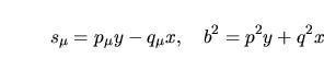 $\aligned
T_{\mu\rho\sigma}
&=2e^2\mu^{3(2-\omega)}
\displaystyle\int _0^1\!{...
...5em{\ell}\,$}\gamma_\sigma\makebox{$\not\hskip-0.18em{p}\,$})\bigr].\endaligned$