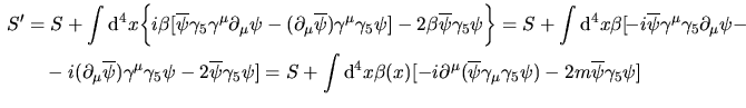 $\delta S=0$