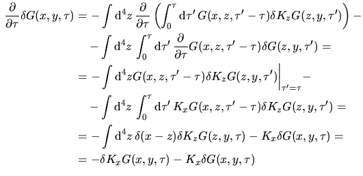 $G(x,y,\tau)$