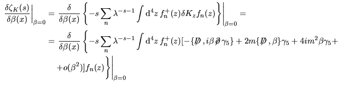 $\beta=0$