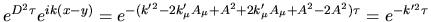 $k^{\prime2}\tau=\overline{k}^2\Longrightarrow {\rm d}k_\mu'=\dfrac{{\rm d}\over...
...{
\sqrt{\tau}}\Longrightarrow{\rm d}^4k'=\dfrac{{\rm d}^4\overline{k}}{\tau^2}$