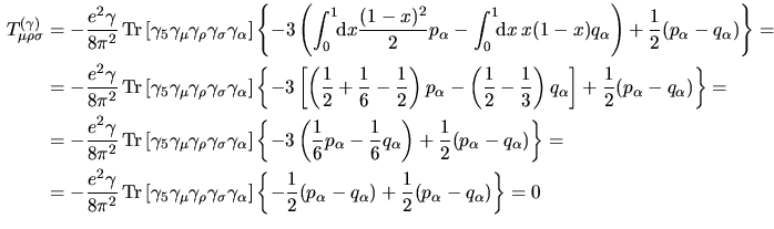 $T_{\mu\rho\sigma}^{(1)}$