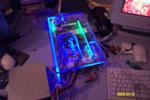 Neobox con luci accese