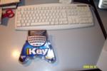 La mini keyboard nella sua confezione