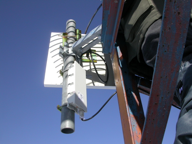 Antenna posizionata