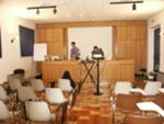 Preparazione palco