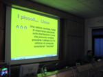 Fabio durante la sua presentazione