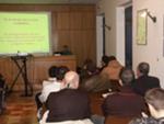 Fabio durante la sua conferenza