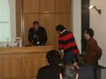 Emiliano si prepara per la sua presentazione