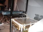 Particolare del mio neobox e dello switch Cisco