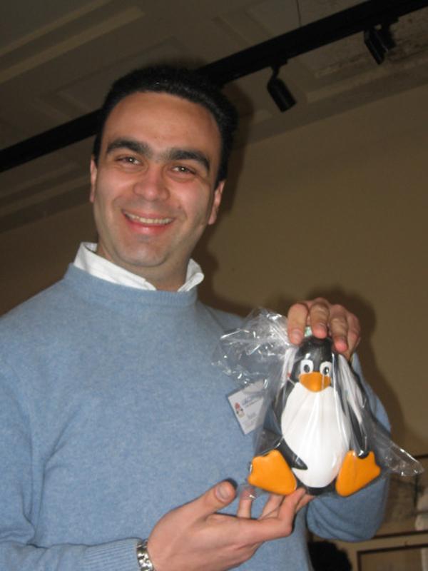 Heber conquista il Tux case