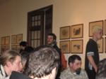 Dettaglio sui tavoli di discussione