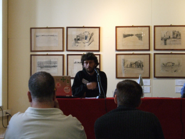 Vincenzo Bruno durante il suo intervento